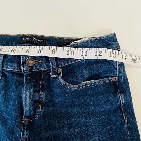 Banana Republic Dark Denim Stretch Skinny Jeans - Picture 6 of 8